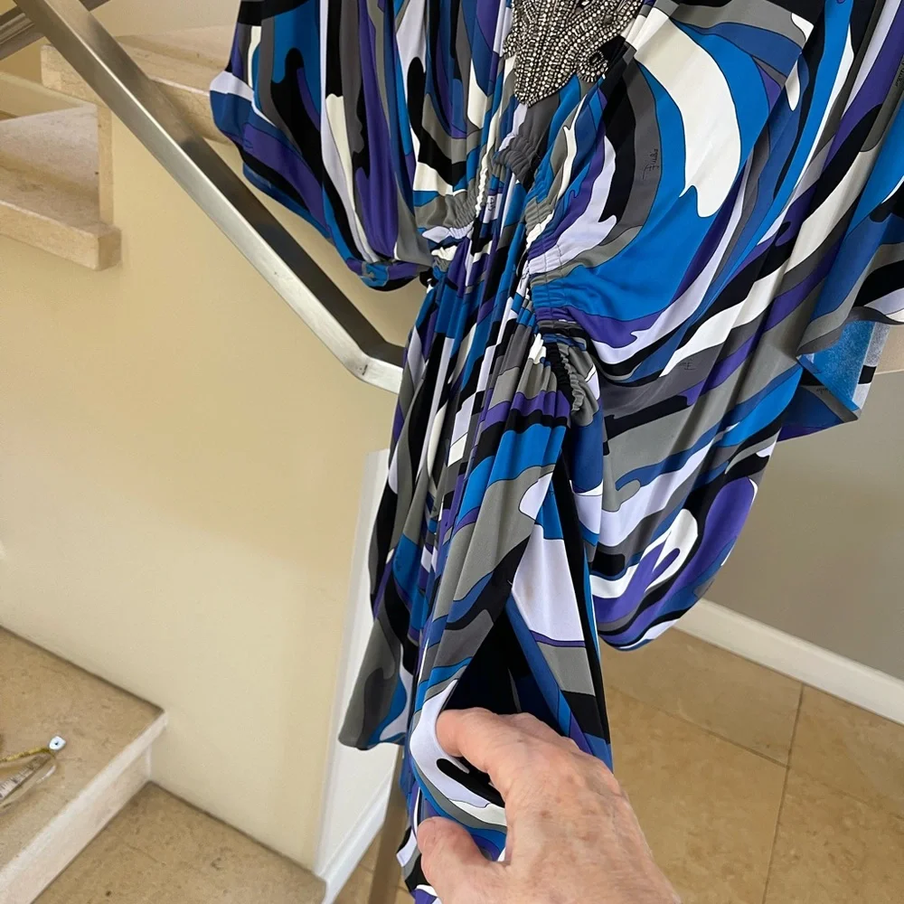 Vintage Emilio Pucci Multicolor Patterned Dress/Top - Picture 12 of 12